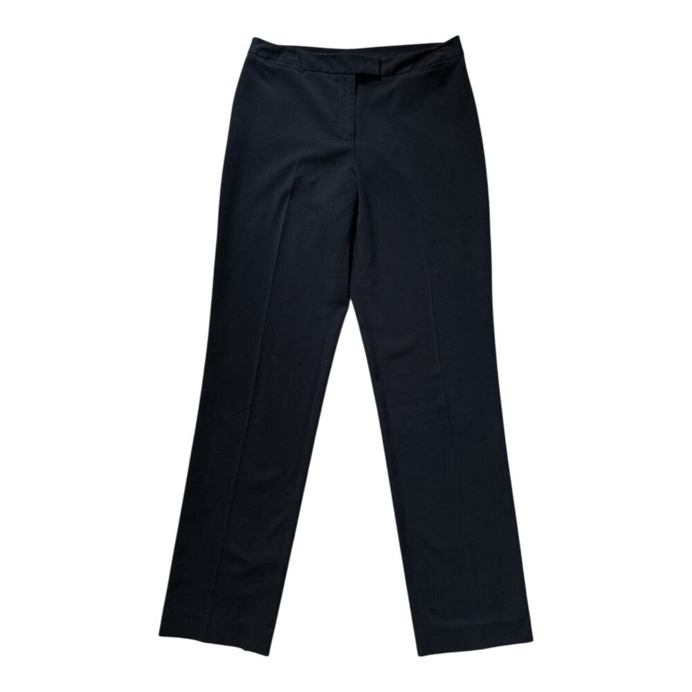 Pendleton Black Stretch Poly Rayon Trousers High Rise Dress Pants | Size 6